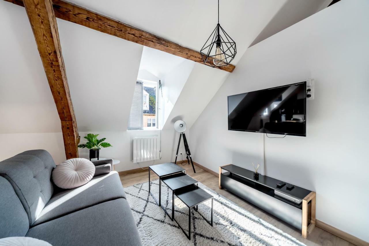 Appartement Cosy*** Centre Historique Dieppe - Rue Pietonne A 200M De La Plage Bagian luar foto